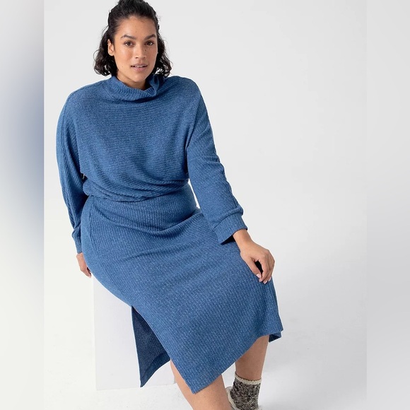 ANTHRO SATURDAY/SUNDAY | Mariah Ribbed Knit Maxi Dress Size M - Picture 7 of 13